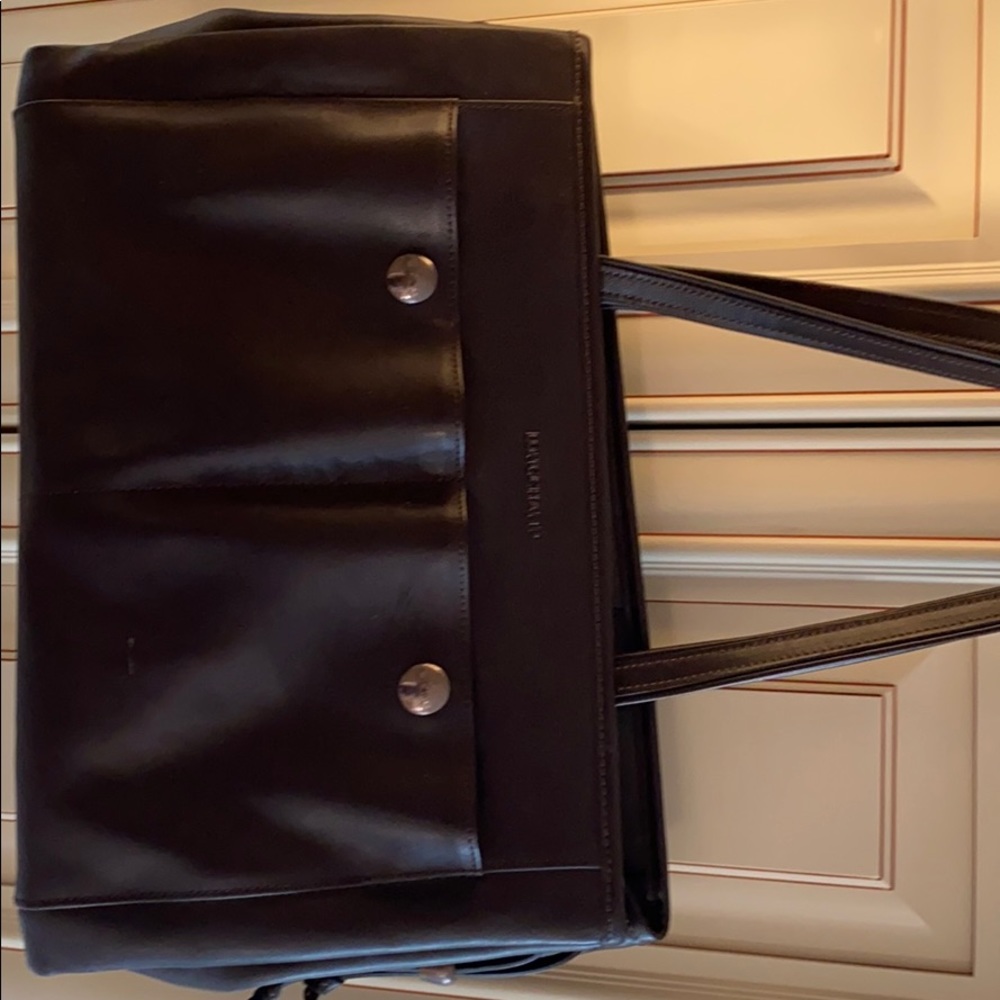 Longchamp shoulder bag brown. Excellent condition